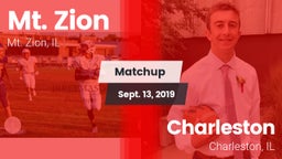 Matchup: Mt. Zion  vs. Charleston  2019