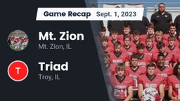 Recap: Mt. Zion  vs. Triad  2023