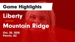 Liberty  vs Mountain Ridge  Game Highlights - Oct. 20, 2020
