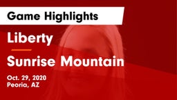 Liberty  vs Sunrise Mountain  Game Highlights - Oct. 29, 2020