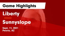 Liberty  vs Sunnyslope Game Highlights - Sept. 11, 2021