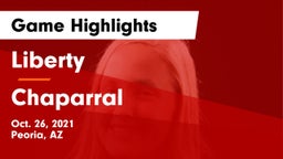 Liberty  vs Chaparral  Game Highlights - Oct. 26, 2021