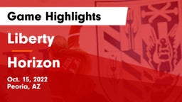 Liberty  vs Horizon  Game Highlights - Oct. 15, 2022