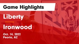 Liberty  vs Ironwood  Game Highlights - Oct. 14, 2022