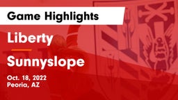 Liberty  vs Sunnyslope  Game Highlights - Oct. 18, 2022