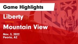 Liberty  vs Mountain View  Game Highlights - Nov. 3, 2022