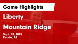 Liberty  vs Mountain Ridge  Game Highlights - Sept. 20, 2023