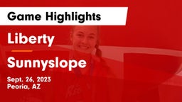 Liberty  vs Sunnyslope  Game Highlights - Sept. 26, 2023