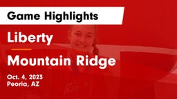 Liberty  vs Mountain Ridge  Game Highlights - Oct. 4, 2023