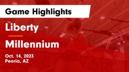 Liberty  vs Millennium   Game Highlights - Oct. 14, 2023