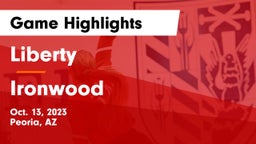 Liberty  vs Ironwood  Game Highlights - Oct. 13, 2023