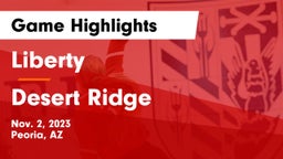 Liberty  vs Desert Ridge  Game Highlights - Nov. 2, 2023
