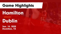 Hamilton  vs Dublin  Game Highlights - Jan. 14, 2020