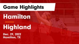 Hamilton  vs Highland  Game Highlights - Dec. 29, 2022