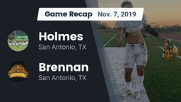 Recap: Holmes  vs. Brennan  2019