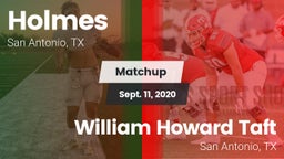 Matchup: Holmes  vs. William Howard Taft  2020