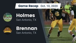Recap: Holmes  vs. Brennan  2020