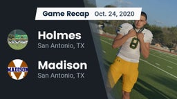 Recap: Holmes  vs. Madison  2020