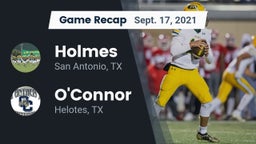 Recap: Holmes  vs. O'Connor  2021