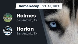 Recap: Holmes  vs. Harlan  2021