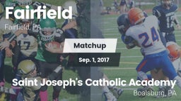 Matchup: Fairfield vs. Saint Joseph's Catholic Academy 2017