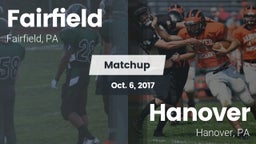 Matchup: Fairfield vs. Hanover  2017