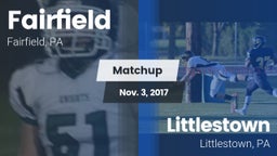 Matchup: Fairfield vs. Littlestown  2017