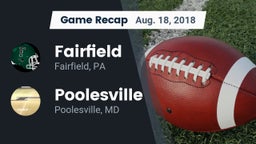 Recap: Fairfield  vs. Poolesville  2018