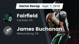 Recap: Fairfield  vs. James Buchanan  2018