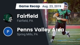 Recap: Fairfield  vs. Penns Valley Area  2019
