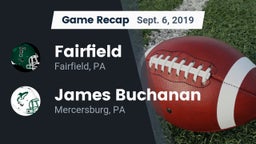 Recap: Fairfield  vs. James Buchanan  2019