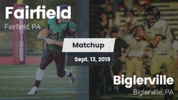 Matchup: Fairfield vs. Biglerville  2019