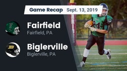 Recap: Fairfield  vs. Biglerville  2019