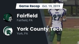 Recap: Fairfield  vs. York County Tech  2019