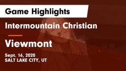Intermountain Christian vs Viewmont  Game Highlights - Sept. 16, 2020