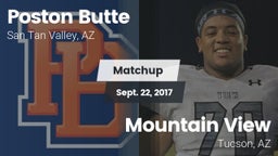 Matchup: Poston Butte High vs. Mountain View  2017