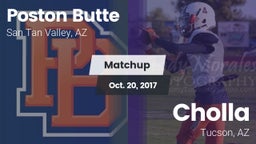Matchup: Poston Butte High vs. Cholla  2017