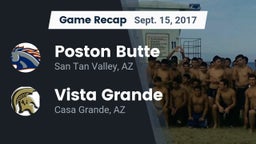 Recap: Poston Butte  vs. Vista Grande  2017