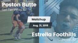 Matchup: Poston Butte High vs. Estrella Foothills  2018