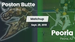 Matchup: Poston Butte High vs. Peoria  2018