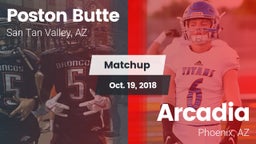 Matchup: Poston Butte High vs. Arcadia  2018