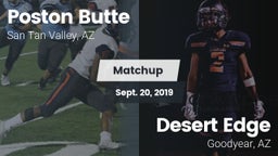 Matchup: Poston Butte High vs. Desert Edge  2019