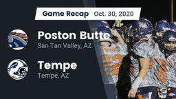 Recap: Poston Butte  vs. Tempe  2020
