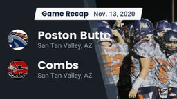Recap: Poston Butte  vs. Combs  2020