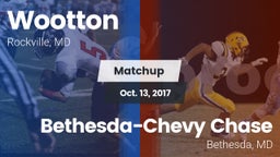 Matchup: Wootton  vs. Bethesda-Chevy Chase  2017