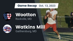 Recap: Wootton  vs. Watkins Mill  2023