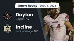 Recap: Dayton  vs. Incline  2023