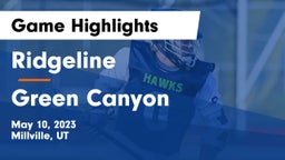 Ridgeline  vs Green Canyon  Game Highlights - May 10, 2023