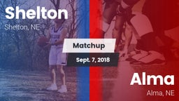 Matchup: Shelton  vs. Alma  2018