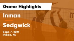 Inman  vs Sedgwick  Game Highlights - Sept. 7, 2021